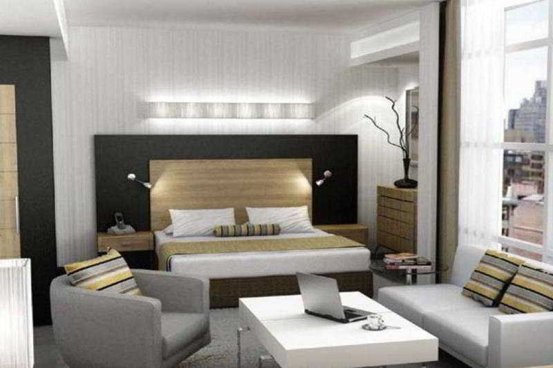 Hala Arjaan By Rotana, Deluxe Hotel Apartments Abu Dhabi Værelse billede